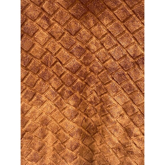 Wooly Bully Colorado Womens Mock Neck Brown Textured Pullover Sweater Size S - Picture 2 of 6